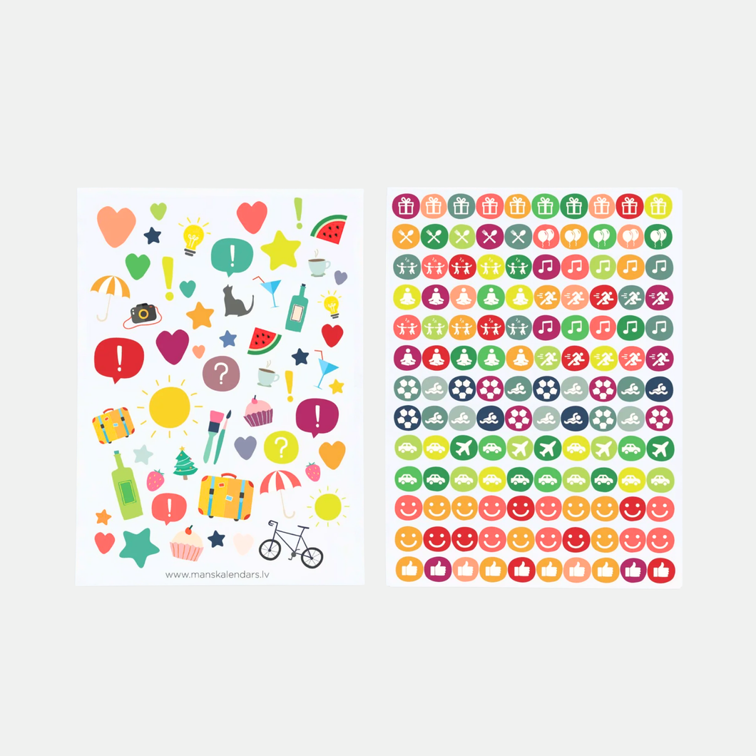Kalendāra uzlīmju komplekts 2025