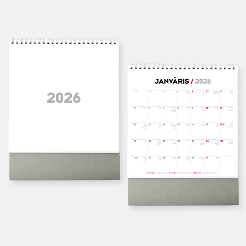 Galda kalendārs - plānotājs 2026