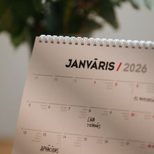 Load image into Gallery viewer, Galda kalendārs - plānotājs 2026