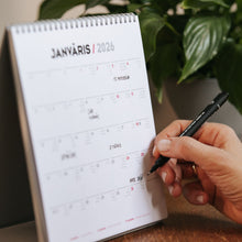 Load image into Gallery viewer, Galda kalendārs - plānotājs 2026