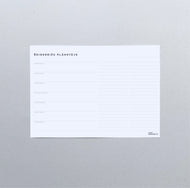 Ēdienreižu plānotājs, BEZMAKSAS lejupielādējams PDF (A4)